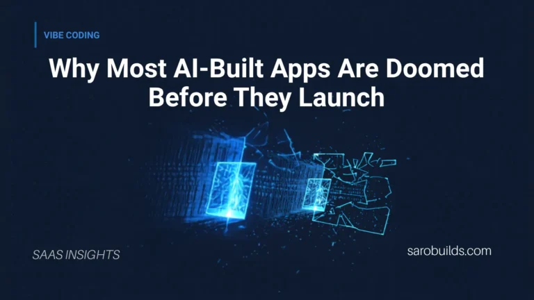 Vibe Coding Thoughts- Why Most AI-Built Apps Are Doomed Before They Launch